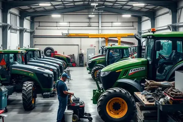 Webster's Service farm equipment workshop