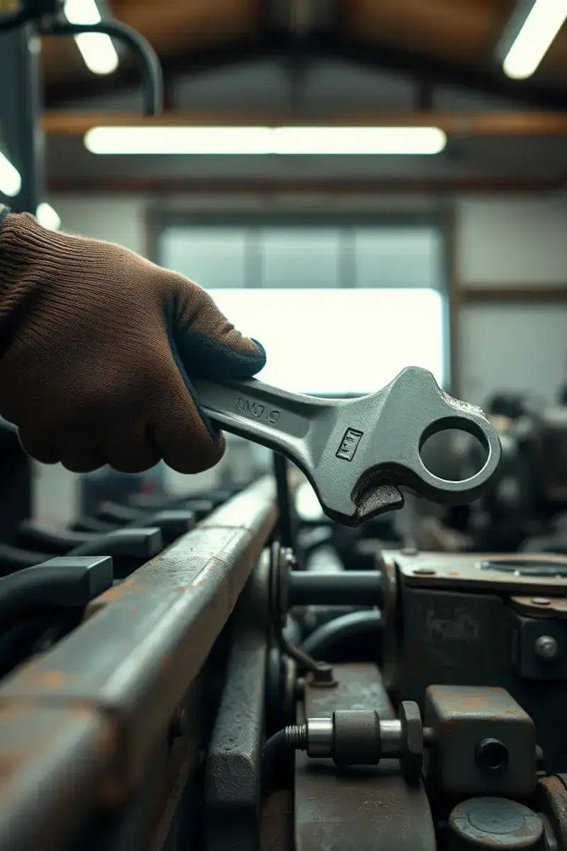 Farm implement repair and maintenance